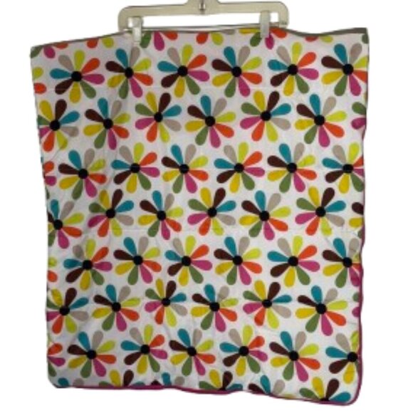 Girls/Kids Floral Sleeping Bag with Backpack - Picture 3 of 7